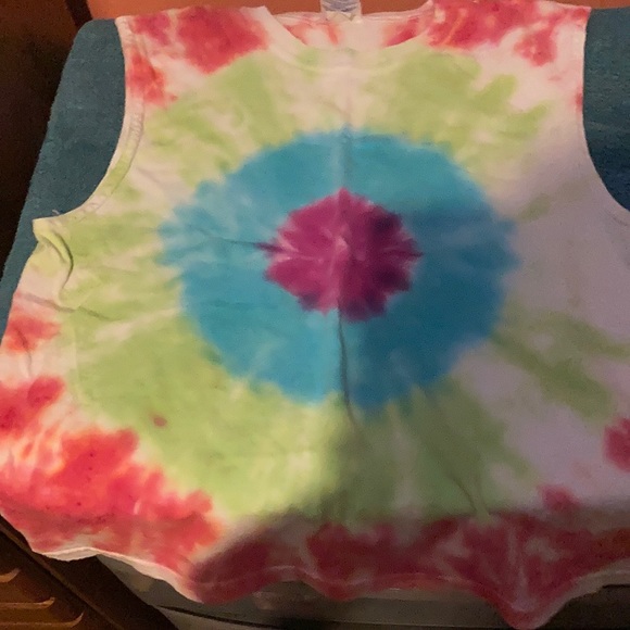 Tops - Small tank top tye dye